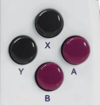Rainbow Buttons Replacement for PG1